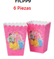 CAJA PALOMITAS PRINCESAS