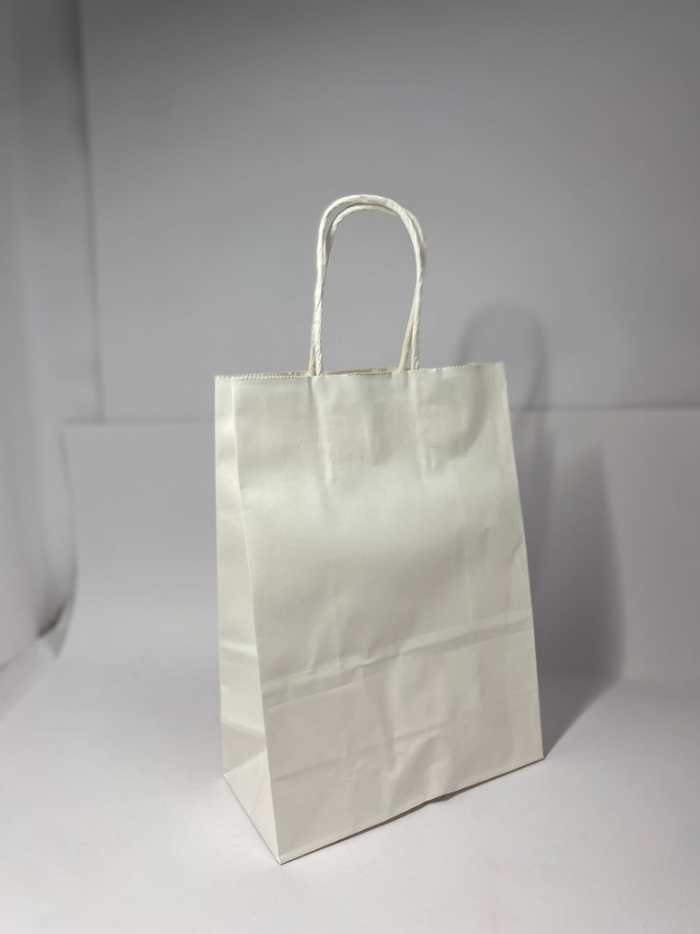TF-8006 BOLSA KRAFT "S" BLANCO PAQ.12