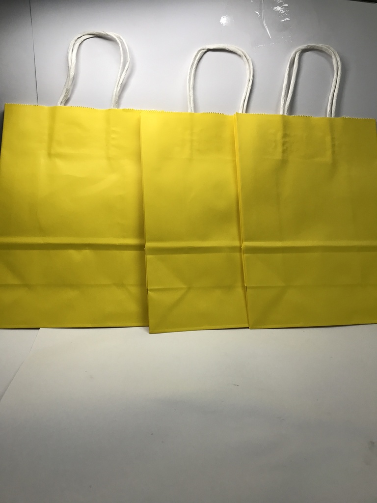 TF-8008 BOLSA KRAFT "S" AMARILLA