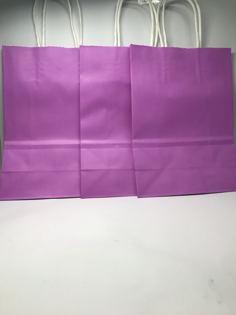 TF-8009 BOLSA KRAFT "S" LILA PAQ.12