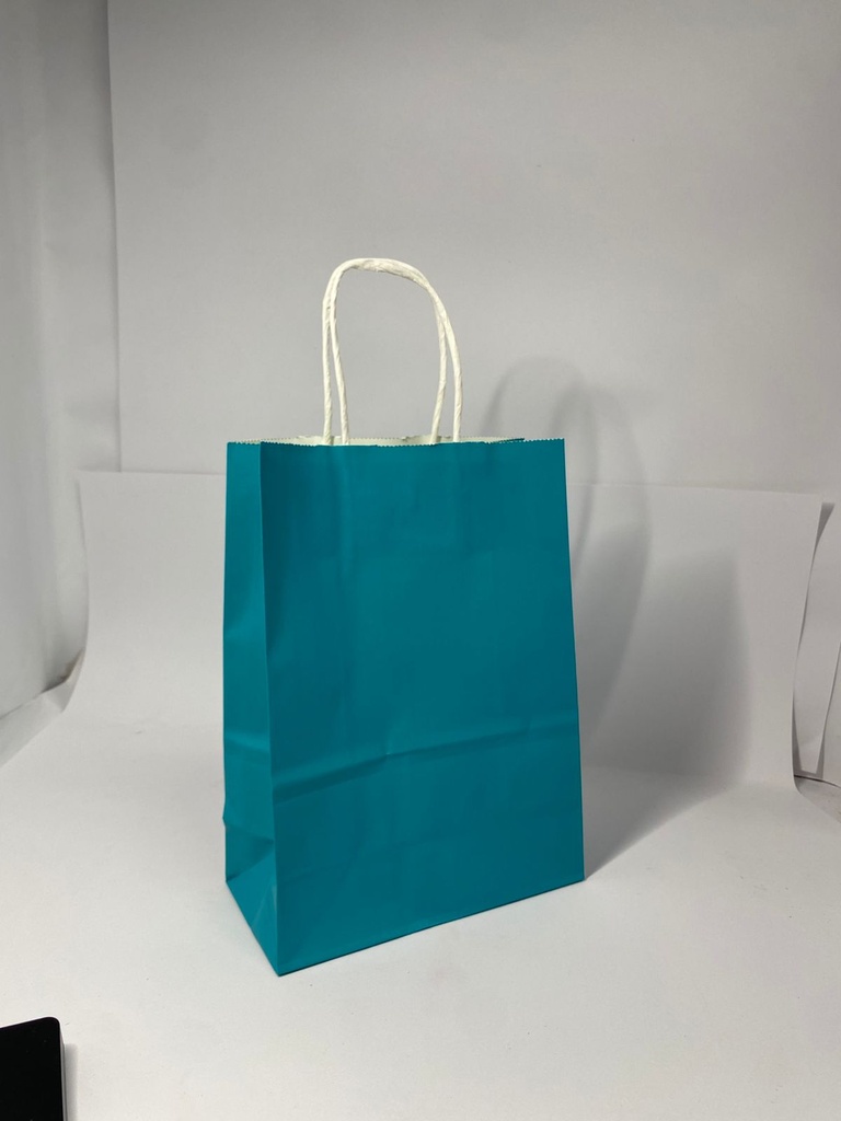 TF-8015 BOLSA KRAFT "S" TURQUEZA