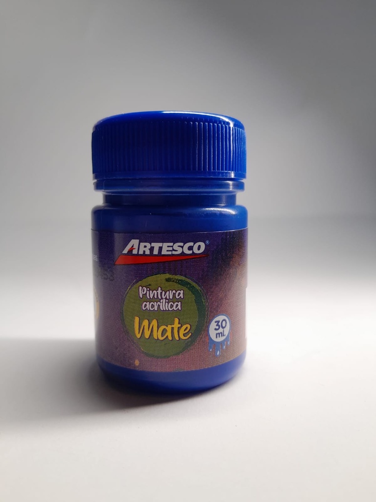 PINTURA ACRILICA MATTE 30ML AZUL ARTESCO