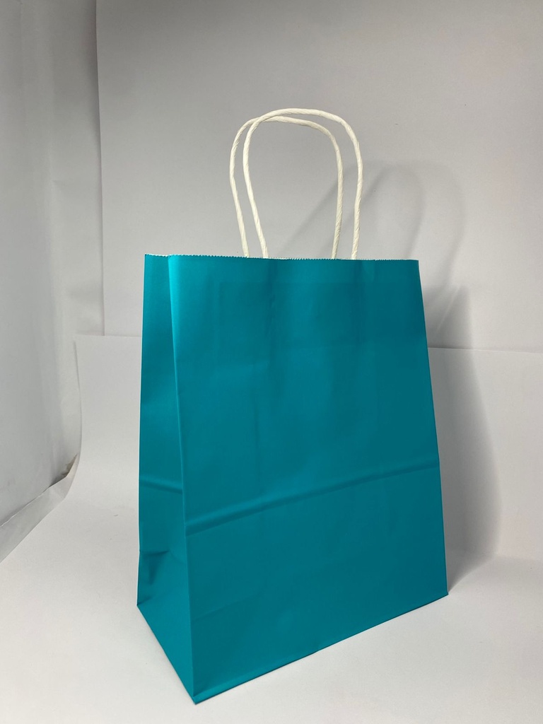 BOLSA KRAFT "M" TURQUESA