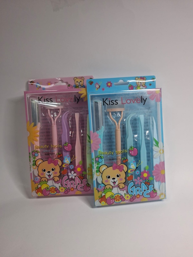 SET DE ENCRESPADOR KISS LOVELY #BX