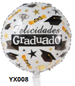 GLOBO 18 PULGADAS GRADUACION