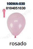 Globos Pastel 100 piezas/bolsa 5"