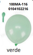Globos Pastel 100 piezas/bolsa 9"