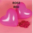 Globo Corazon Latex 50 piezas/bolsa 10"