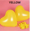 Globo Corazon Latex 50 piezas/bolsa 10"