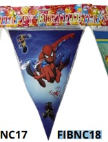 Banners de cumpleaños 1 pieza 20x28.5cm