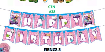Banners de Cumpleaños 1 pieza