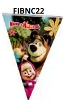 Banners de cumpleaños 1 pieza 20x28.5cm