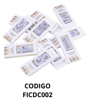 CANDELAS PLATEADO DE NUMEROS