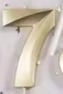 CANDELAS DORADO DE NUMEROS 7cm