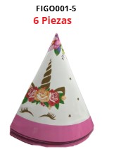 Gorritos de Cumpleaños 6 piezas