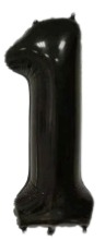 Globos Negro Números de 32 pulgadas