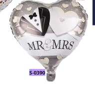 Globos Forma de Corazón 18 Pulgadas