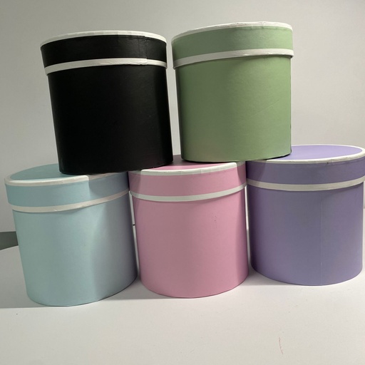 [O3U1278] CAJA CILINDRICA PEQUENA AZUL