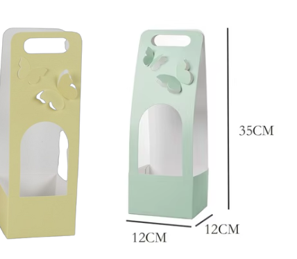 [03X1253] Caja c/Mariposas P/Flores & Detalles