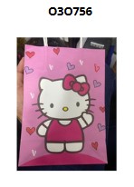 [O3O756] O3O756 BOLSA KRAFT HELLO KITTY PEQUENA