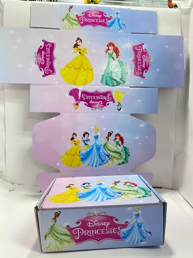 [RT-033] CAJA CORRUGADA DE PERSONAJES PRINCESS