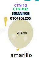 [50MA-105] Globos Pastel 50 piezas/bolsa 9"