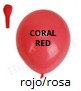 [50ME203] Globos Latex 50 piezas/bolsa 12" rojo coral