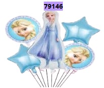 [79146] SET GLOBOS 5 PIEZAS