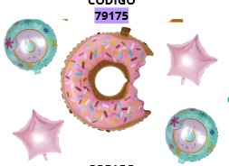 [79175] SET GLOBOS 5 PIEZAS