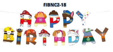 [FIBNC2-18] Banners de Cumpleaños 1 pieza