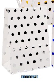 [FIBR001AE] BOLSAS DE REGALO KRAFT PEQUEÑAS 20 PIEZAS/BOLSA 21x15x8cm