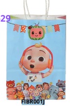 [FIBR001J] BOLSAS DE REGALO KRAFT PEQUEÑAS 20 PIEZAS/BOLSA 21x15x8cm