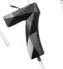 [FICND005-7] CANDELAS NEGRO DE NUMEROS 7cm