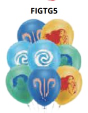 [FIGTG5] Globos Temáticos 16 piezas 12"