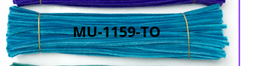 [MU-1159-TO] LIMPIA PIPAS 100 piezas por bolsa de un solo color