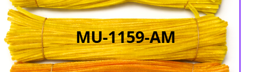 [MU-1159-AMI] LIMPIA PIPAS 100 piezas por bolsa de un solo color