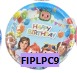 [FIPLPC9] Platos para Cumpleaños 10 piezas 7"