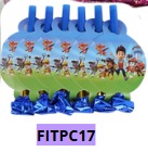[FITPC17] Trompetitas para cumpleaños 6 piezas
