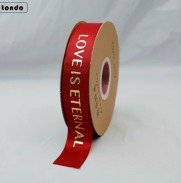 [MU-1354RV] CINTAS 2.5 CM X 36 YARDASROJOVINO