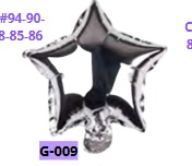 [MU-1185P] Globo 10 pulgadas PLATEADO