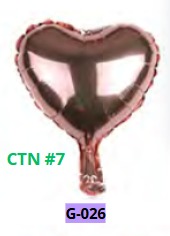 [TF-7710] Globo 10 pulgadas 6PCS