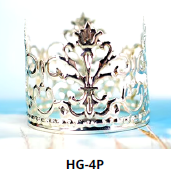 [HG-4P] Coronas metalicas 5.5x4.8cm