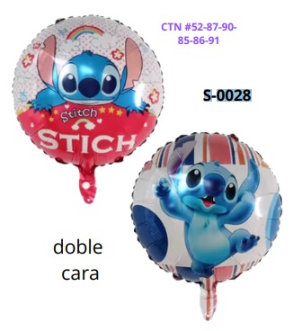 [S-0028] Globos Caricaturas 18 Pulgadas