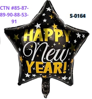 [S-0164] Globos Año Nuevo 18 Pulgadas