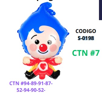 [S-0198] Globo de PLIM PLIM 25 pulgadas