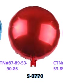 [S-0770] Globos 18 Pulgadas