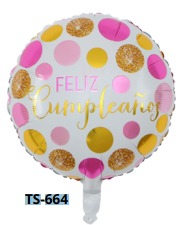 [TS-664] Globos de 18 pulgadas Frases