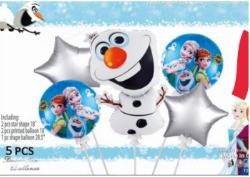 [TZ-K5047] SET GLOBOS 5 PIEZAS