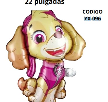 [YX-096] Globo SKYE PAW 22 pulgadas