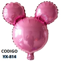 [YX-814] Globo FORMA DE MICKEY 26.77 Pulgadas
